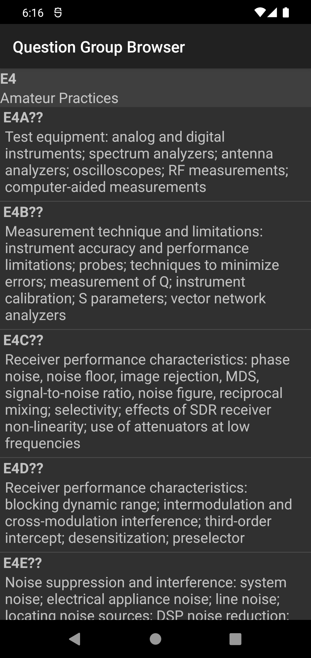 Browse Question Group